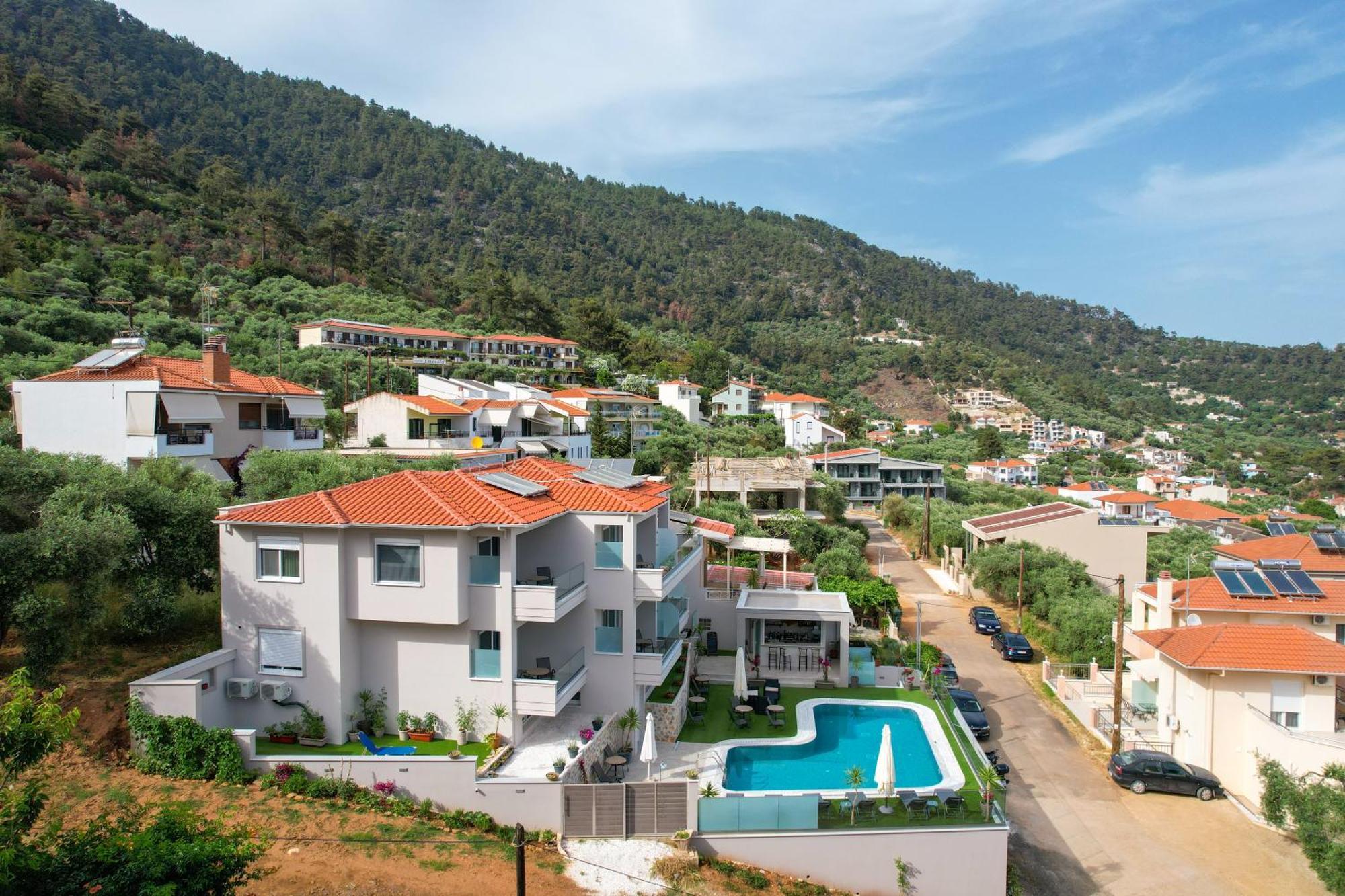 Villa Finikas Thassos Golden Beach 크리시 아모우디아 외부 사진