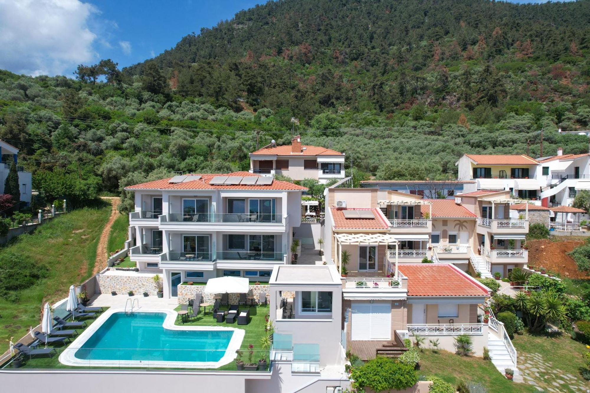 Villa Finikas Thassos Golden Beach 크리시 아모우디아 외부 사진