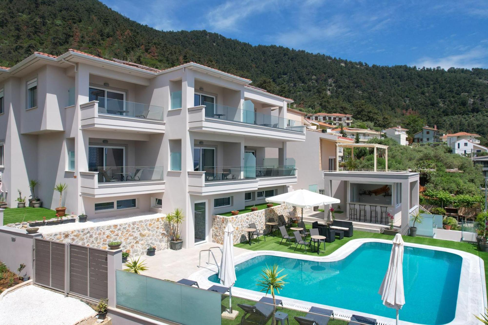 Villa Finikas Thassos Golden Beach 크리시 아모우디아 외부 사진