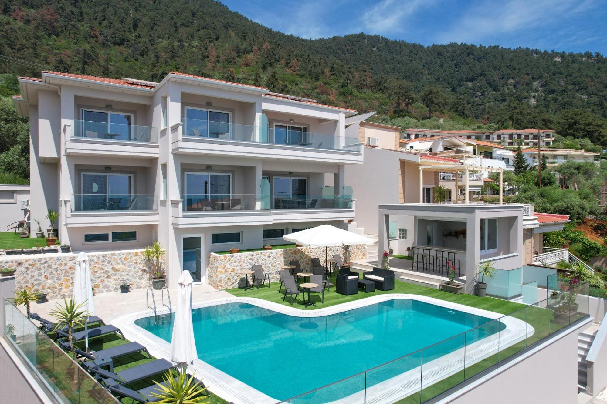 Villa Finikas Thassos Golden Beach 크리시 아모우디아 외부 사진