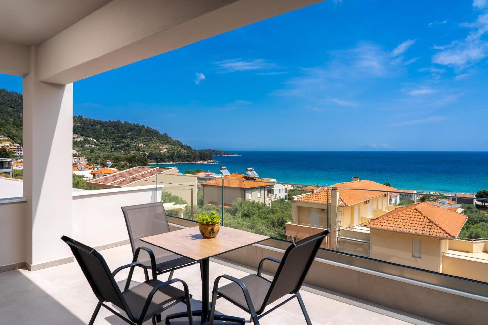 Villa Finikas Thassos Golden Beach 크리시 아모우디아 외부 사진